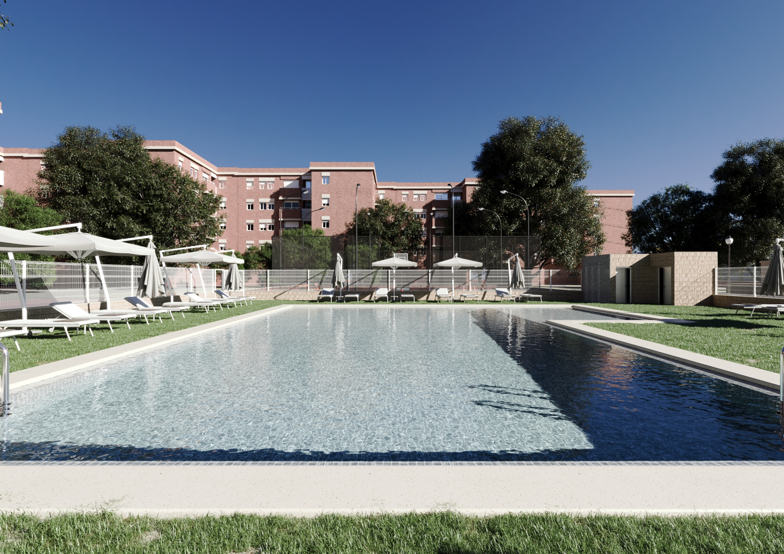 Render interior del vaso con acabados